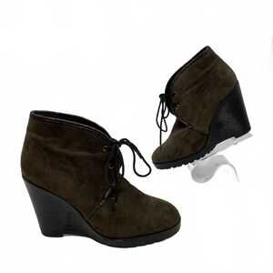 Venessa Wu Green Suede Ankle Boots | Women’s EU40 (US9.5)